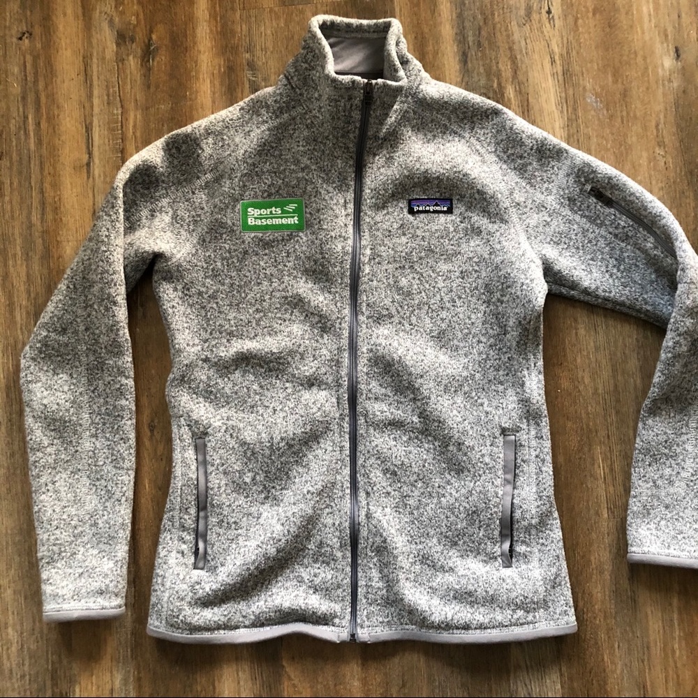 Patagonia Better Sweater Full Zip in Birch White